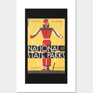 National & State Parks Vintage Poster Posters and Art